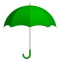 Green Umbrella Royalty Free Stock Photo