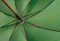 Green umbrella Royalty Free Stock Photo