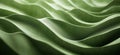 Green undulating waves texture, smooth surface, abstract design, soft curves, natural patterns, organic shapes, depth
