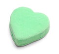 Green Valentines Candy Heart Royalty Free Stock Photo