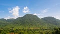 Green Valley Green world Green environment mountain beside railway line vizag to araku, India Royalty Free Stock Photo