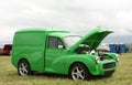 Green van Royalty Free Stock Photo
