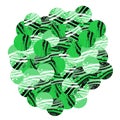 Green vector art Royalty Free Stock Photo