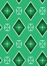 Green vector seamless geometrical texture
