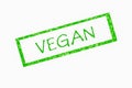 green Vegan Stamp