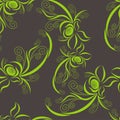 Green vegetable pattern