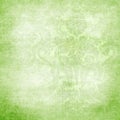 Green victorian background with space for text or