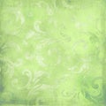 Green victorian background with space for text or