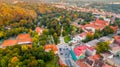 Green Vilnius aerial Royalty Free Stock Photo