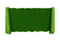 Green vintage banner