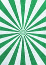 Green Vintage Circus rays tent sunburst pattern background Royalty Free Stock Photo