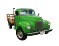 Green vintage truck