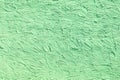 Green wall background with structure of plaster Royalty Free Stock Photo