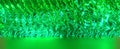 Green wall of crystal abstract waves
