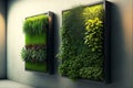 Green wall vertical garden