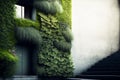 Green wall vertical garden