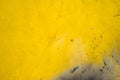 Wall steel yellow rusty texture background Royalty Free Stock Photo