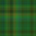 Green warm checkered blanket Royalty Free Stock Photo