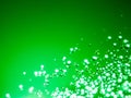 Green water abstract splashes bokeh.