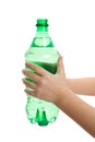 Green Water Bottle Royalty Free Stock Photo