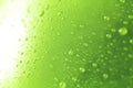 Green Water Drops Royalty Free Stock Photo