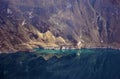 Green Water in Laguna Quilotoa