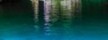 Green water lake, an abstraction. Mexico Royalty Free Stock Photo