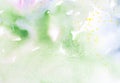 Green watercolor background Royalty Free Stock Photo