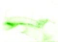 Green watercolor template