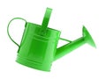 Green watering can Royalty Free Stock Photo