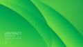 Green wave abstract background vector can be use cover, banner, wallpaper, flyer, brochure, book, printing media, card, web