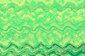 Green wave watercolor paint digital art background Royalty Free Stock Photo