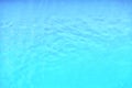 Green waving water surface background in the pool Royalty Free Stock Photo