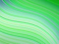 Green wavy abstract background