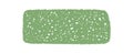 Green Wavy Crayon Scribble Textbox Sketch Royalty Free Stock Photo