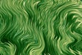 Green wavy pattern background design graphic artist accents stylish and vibrant with liquid and fluid effect Royalty Free Stock Photo