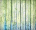 Green weathered plank