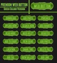 Green Web Button