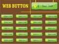 Green Web Button