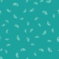 Green Web camera icon isolated seamless pattern on green background. Chat camera. Webcam icon. Vector Royalty Free Stock Photo
