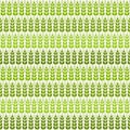 Green wheat seamless pattern