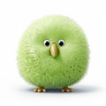 Charming Green Bird Hd Stock Photo In Patricia Piccinini Style