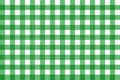 Green and white seamless gingham pattern with lines texture