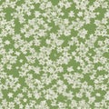 Green and White Star Tile Pattern image generated by Ai