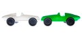Green And white Toy Car Royalty Free Stock Photo