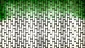 Green and White Woven Basket Twill Texture Royalty Free Stock Photo