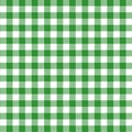 Green White Zig Zag Lines Gingham Cloth, Tablecloth, Background, Wallpaper, Fabric, Texture Pattern Vector Illustration