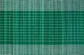 striped green and wihite braided napkin, decorative background