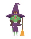 green witch design