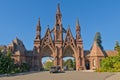 Green-wood cemetery entrance gate, new York Royalty Free Stock Photo